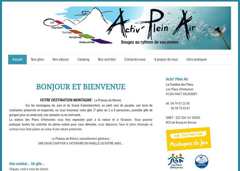 Page Active Plein Air