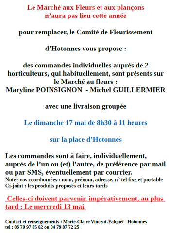 marché aux fleurs