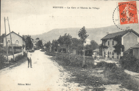 Ruffieu - Entrée Gare