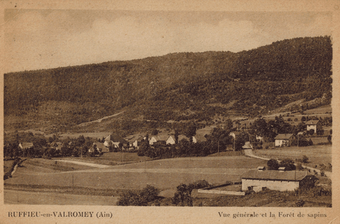 Vue général de Ruffieu
